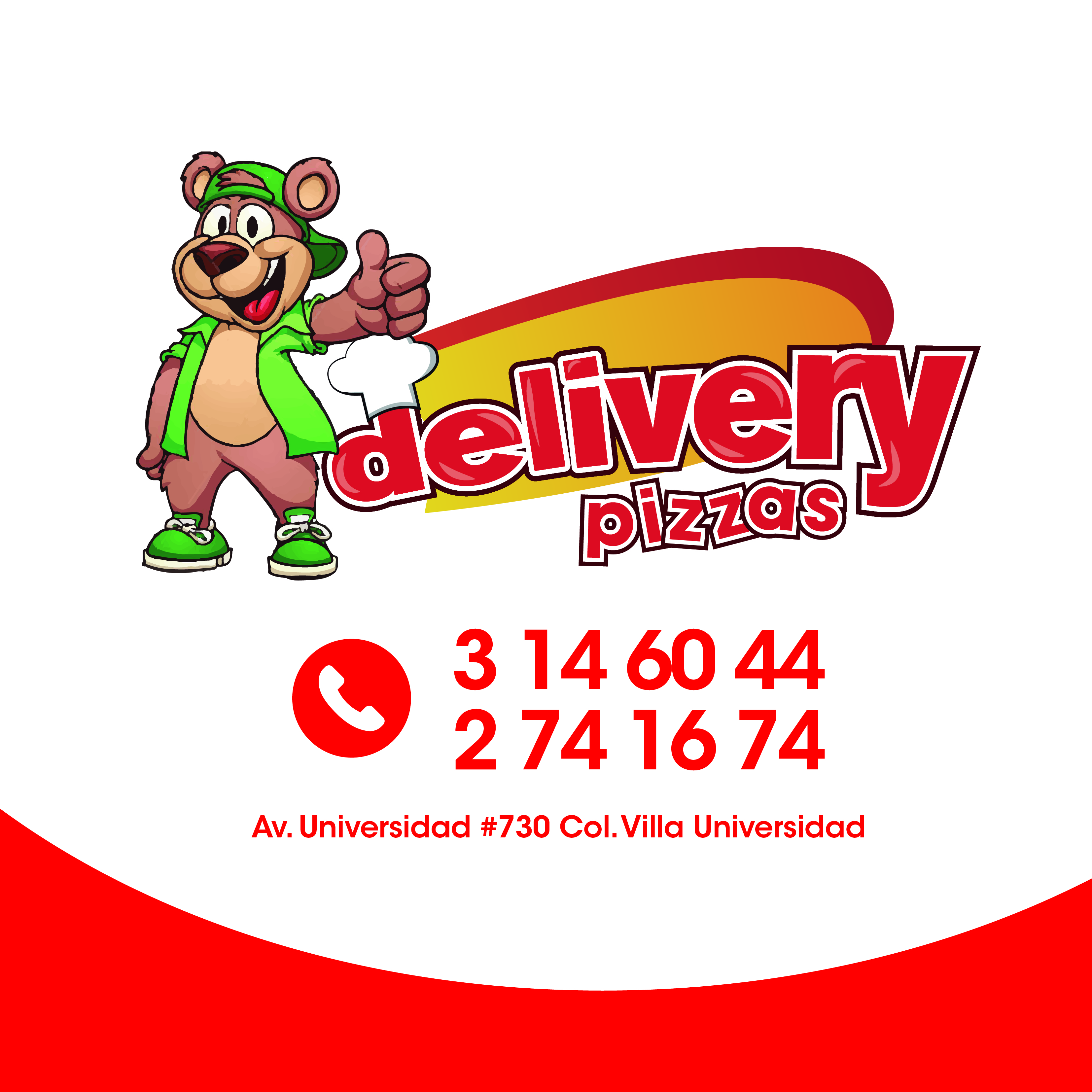 DELIVERY PIZZAS